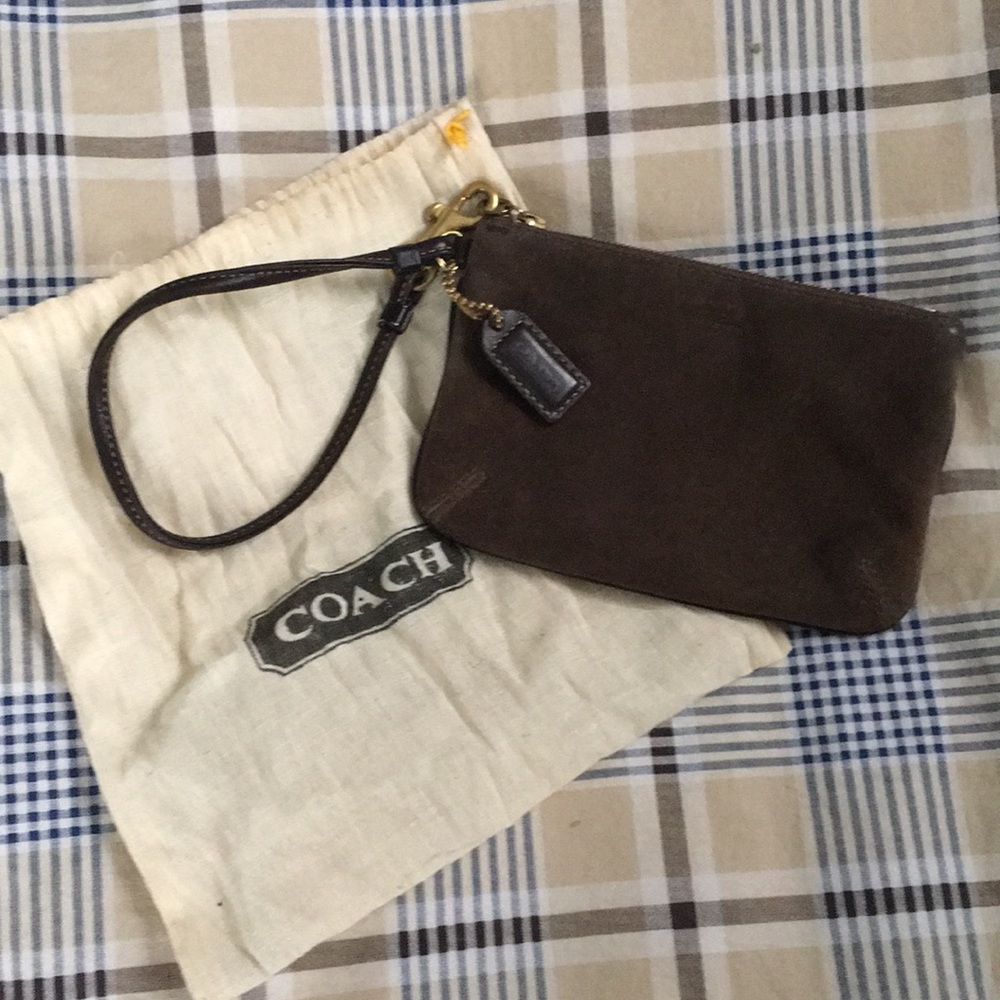 Authentic coach wristlet